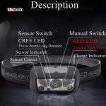 هدلامپ سنسور دار جدید کد 2088 CY - Image 6